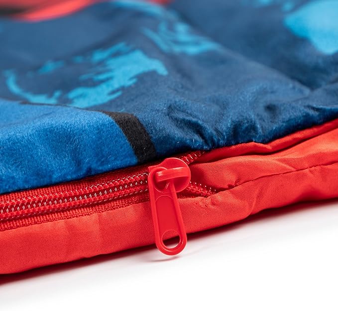 Jay Franco Marvel Spiderman Zaap 3 Piece Plush Sleepover Set