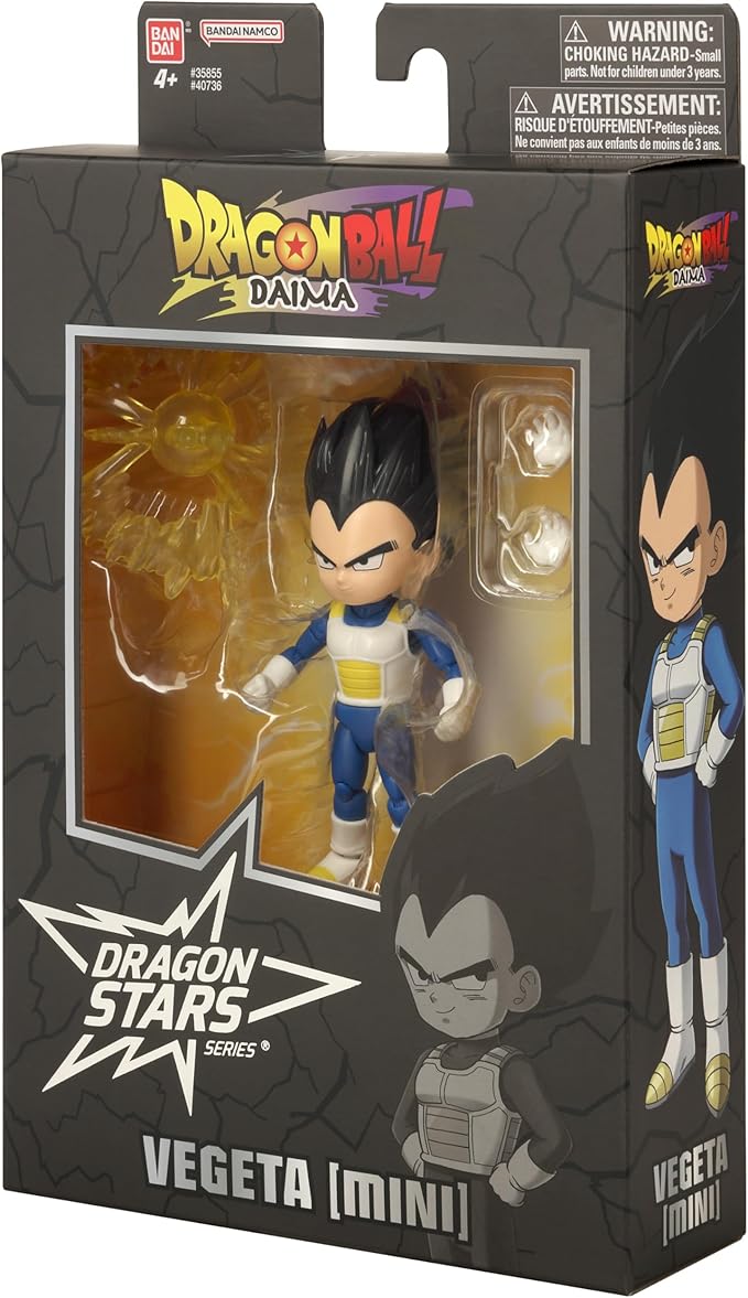 Dragon Stars Series - Dragon Ball DAIMA - Vegeta [Mini], 5" Action Figure