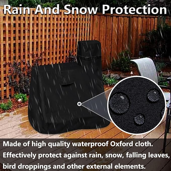 Kids Water Table Cover for Step2 Pump & Splash Discovery Pond Water Table, Outdoor UV, Fade-Resistant, Wind and Dust Protection Toddlers Water Sensory Activity Pool Cover (Black)