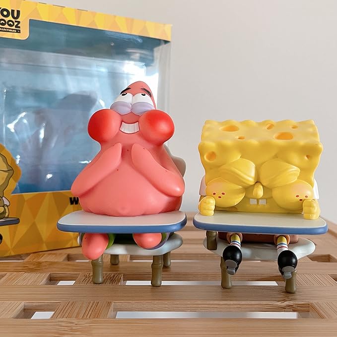 Youtooz Whats Funnier Than 24, 4" inch vinyl figure, Collectible Spongebob and Patrick from funny internet meme what's funnier than 24 by Youtooz Spongebob Squarepants Collection