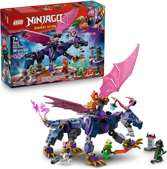 LEGO NINJAGO Rontu The Master Dragon Building Toy - Dragons Rising Model Building Kit for Boys & Girls, Ages 7+ - Kids Toy W/ 4 Ninja Minifigures & Dragon Figurine - Gift Idea for Birthdays - 71842