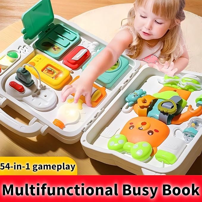 Montessori Toys for 1 Year Old,Baby Busy boardsensory for Toddlers 1-3,BabyEducational Learning 12-18 Months, Plane for Toddlers for one Year Old Boys and Girls Birthday Gifts