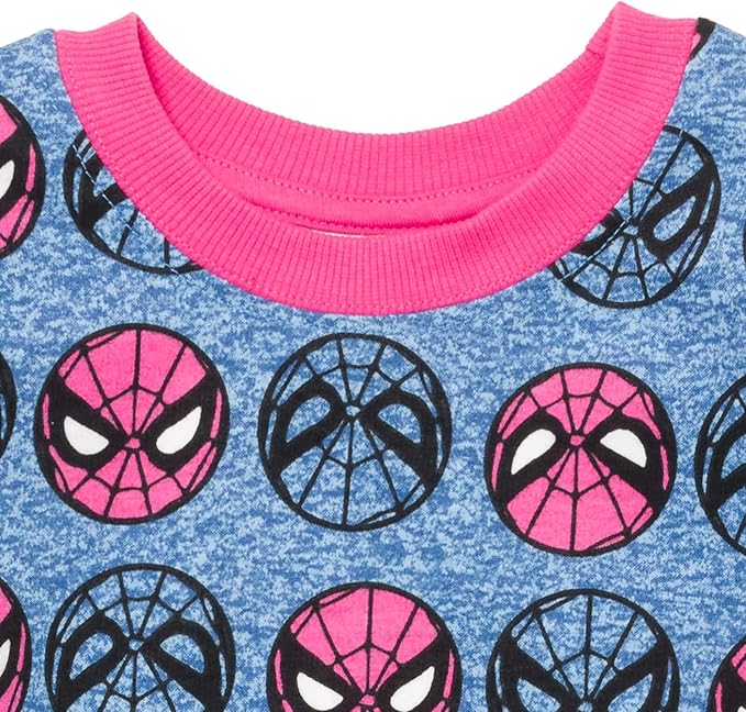 Marvel Comics Spider-Man Girls Sweatshirt Toddler to Big Kid