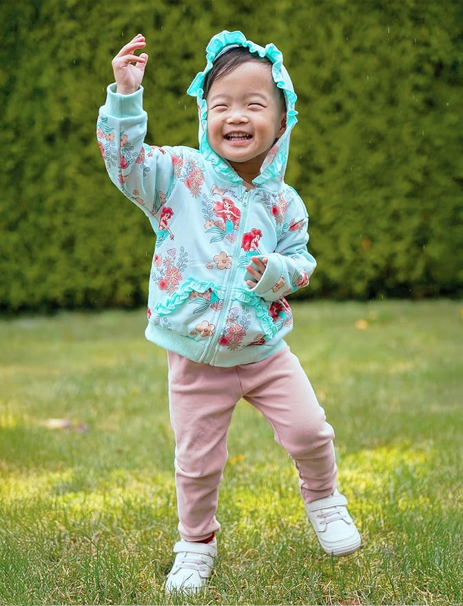 Disney Frozen Stitch Princess Minnie Mickey Spiderman Girls/Boys Zip Up Hoodie Fall Zipper Sweatshirt Jacket Toddler-Big Kid