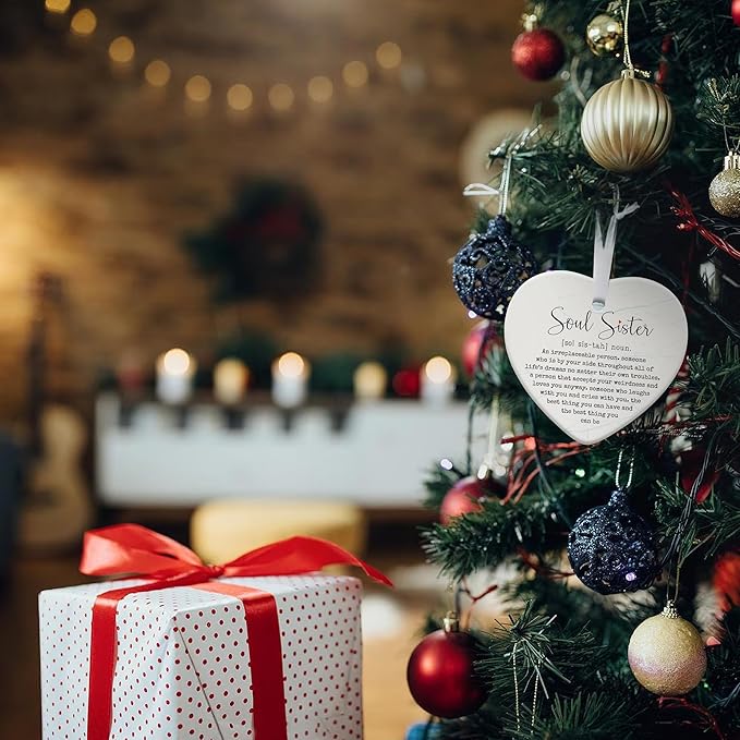 2024 Sister Christmas Ornament - Gifts for Sisters