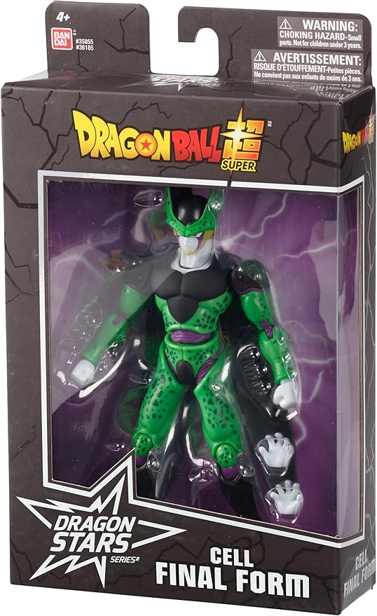 Dragon Stars Series - Dragon Ball Super - Cell Final Form Figure (Series 10), 6.5" Action Figure