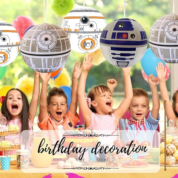 NINOSTAR Large Play Balls Set of 3 - Fun Indoor and Outdoor Gift, Size 14 Inches - Can Use for Play/Room Decor/Party Decor/Pool Inflatable Water Toys