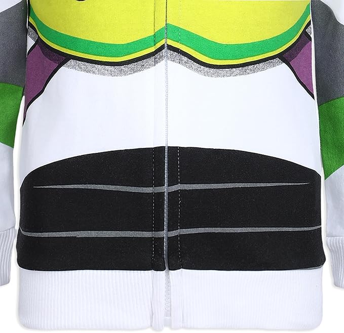 Disney Toy Story Woody or Buzz Lightyear Boys Zip Up Hoodie for Toddler and Little Kids