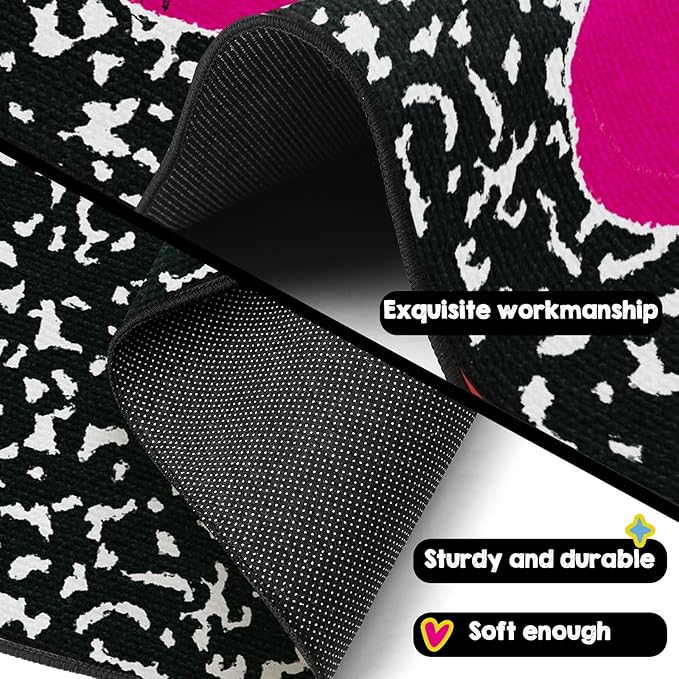 5 x 7.6 ft Large Classroom Rug Composition Book Elementary Educational Area Rug Kids Room Children Classroom Carpet Playroom Learning Colorful Square School Decor Seating Carpet 7 Seats