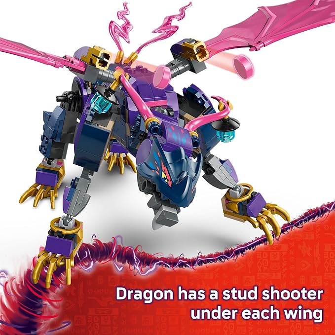 LEGO NINJAGO Rontu The Master Dragon Building Toy - Dragons Rising Model Building Kit for Boys & Girls, Ages 7+ - Kids Toy W/ 4 Ninja Minifigures & Dragon Figurine - Gift Idea for Birthdays - 71842