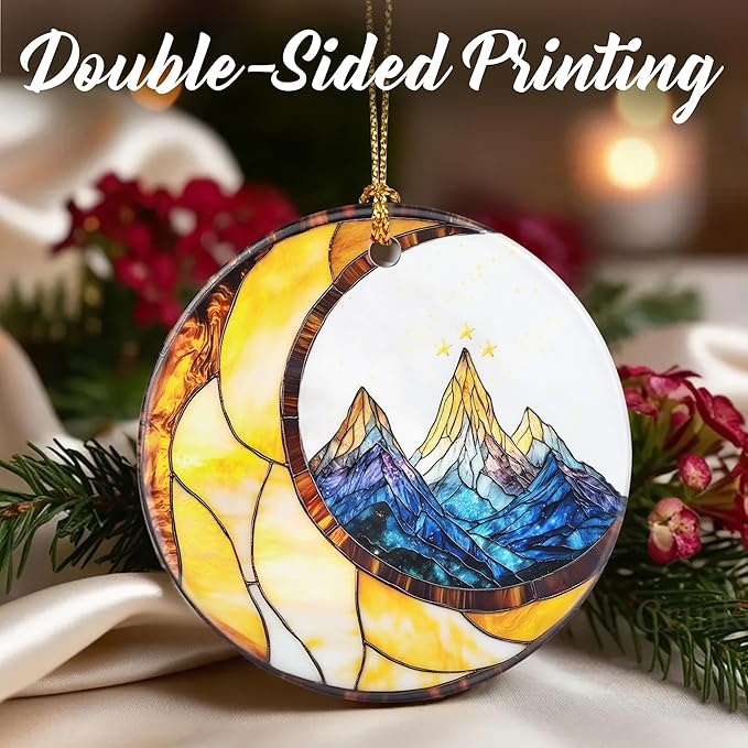 Night Court Christmas Ornaments: Christmas Tree Ornaments, Bookshelf Decor, Stocking Stuffers, Fantasy Book Reader Gifts, Book Lover Gifts, Bookish Gift