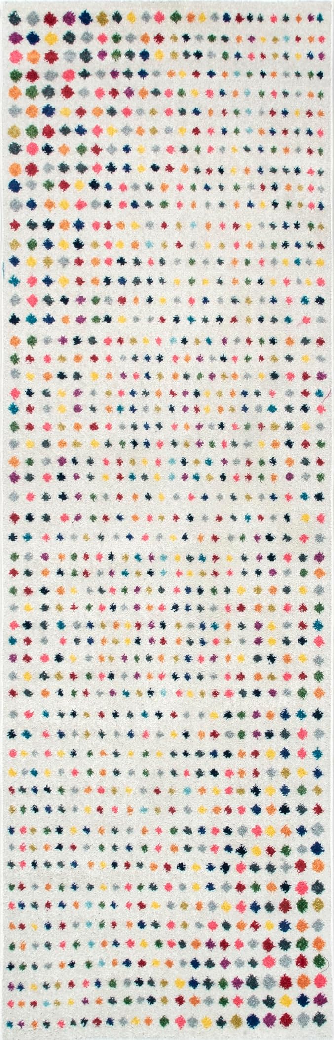 nuLOOM Dorie Polka Dot Runner Rug, 2' 5" x 8', Multi