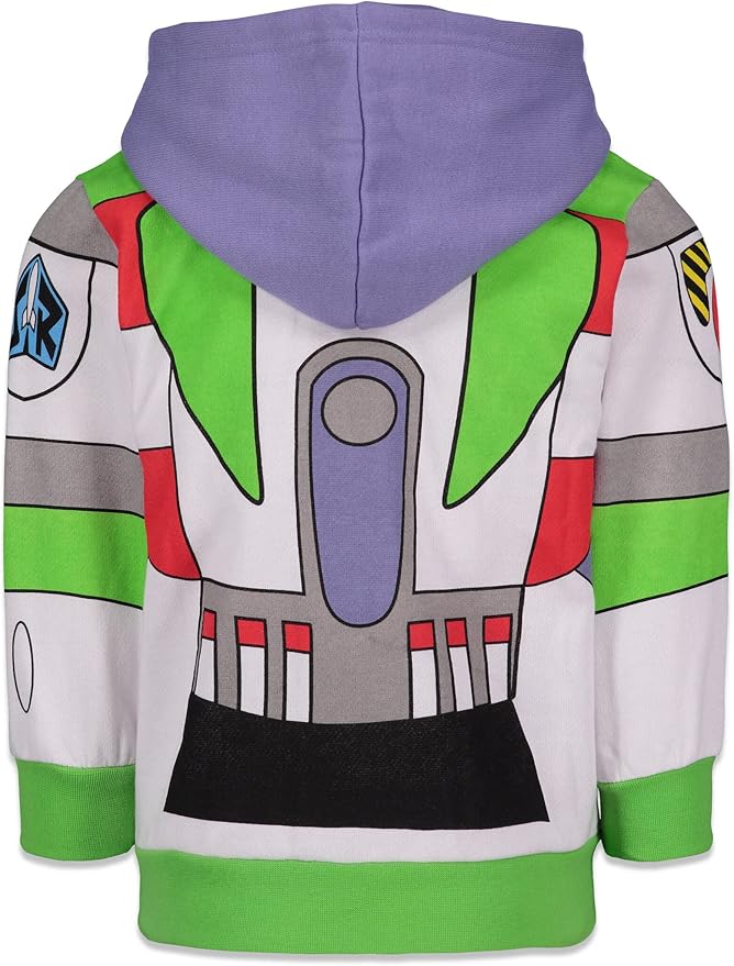Disney Pixar Toy Story Fleece Zip Up Hoodie Toddler to Big Kid Sizes (2T - 10-12)