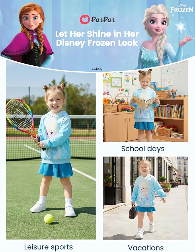 Disney Lilo & Stitch Minnie Mickey Spiderman Frozen Elsa Boys/Girls Hoodie Sweatshirt Graphic Pullover Tops Toddler-Big Kid