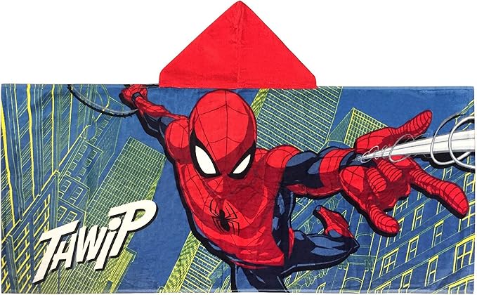 Jay Franco Kids Hooded Towel Avengers - Spiderman