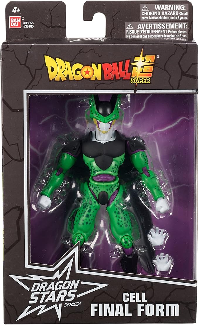 Dragon Stars Series - Dragon Ball Super - Cell Final Form Figure (Series 10), 6.5" Action Figure