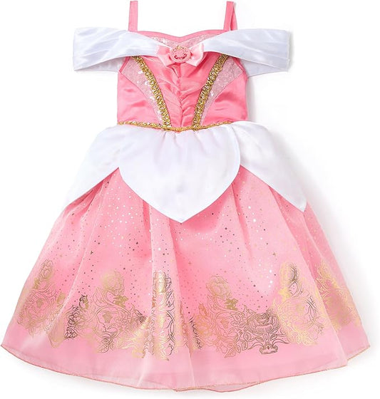 DISNEY STORE Official Princess Halloween Costume for Kids - Disney Princess Dresses - Dress up Clothes for Pretend Play