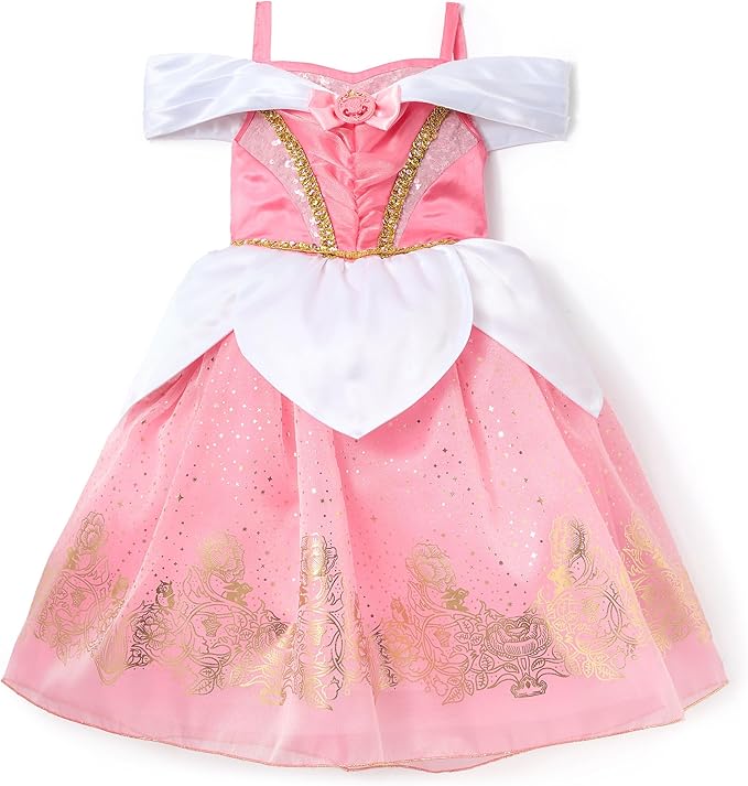 DISNEY STORE Official Princess Halloween Costume for Kids - Disney Princess Dresses - Dress up Clothes for Pretend Play