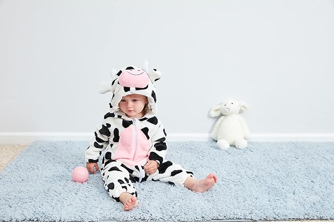 Dream cosplay Unisex Baby Costume,Baby Flannel Animal Halloween Home Clothing