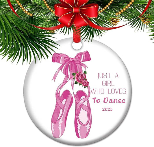 2025 Senior Dance Recital Ornament – Ballet Dancer Keepsake, Unique Gift for Graduating Dancer, Christmas Tree Decor