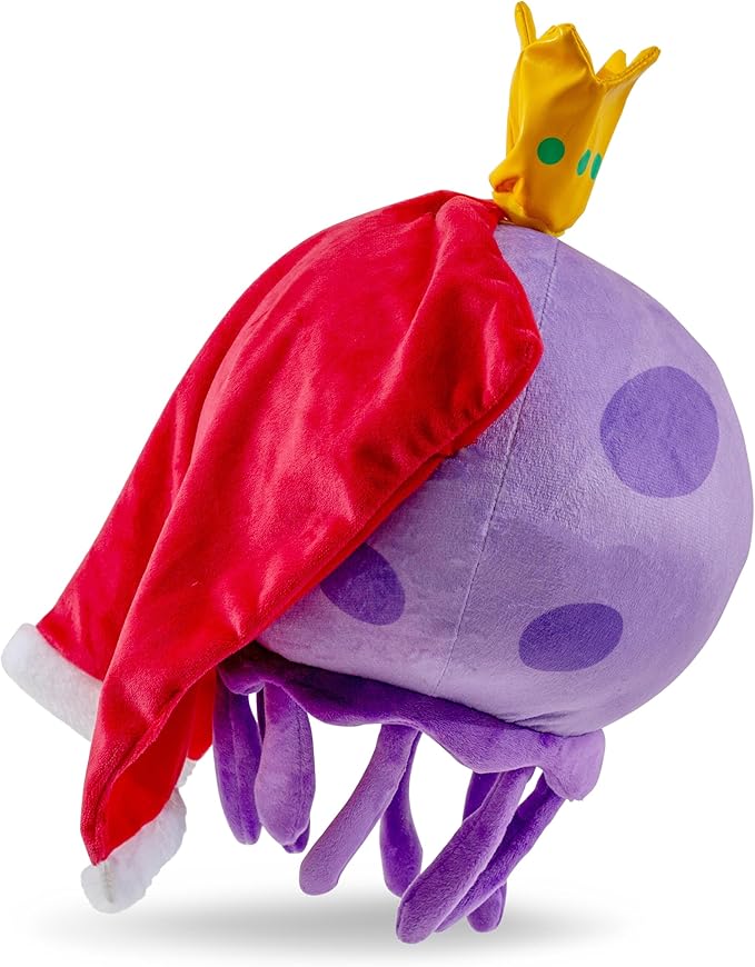Nickelodeon Spongebob Squarepants King Jellyfish 10-Inch Collector Plush Toy, Large Soft Stuffed Animal