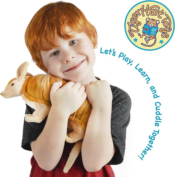 Mike The Armadillo - 10 Inch (Tail Measurement not Included!) Stuffed Animal Plush