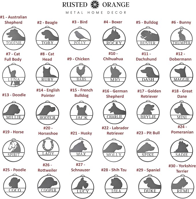 Personalized Pet Ornaments - Set of 2 - Personalized Dog Ornaments for Christmas Tree Custom Cat & Dog Ornament Engraved Pet Photo Ornament 2025 (4 Inch)