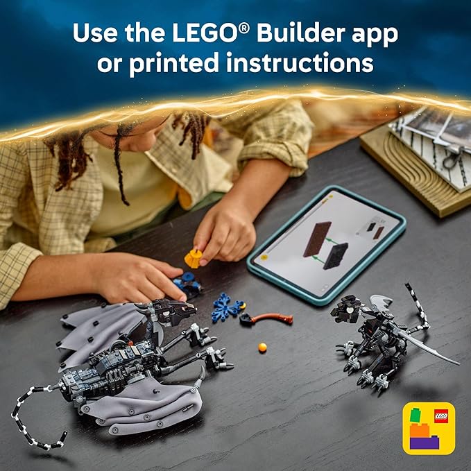 LEGO Harry Potter Thestral Family Building Toy - Pretend Play for Kids, Boys and Girls, Ages 10+ - Collectible Harry Potter Poseable Action Figures - Gift Idea for Christmas - 76458