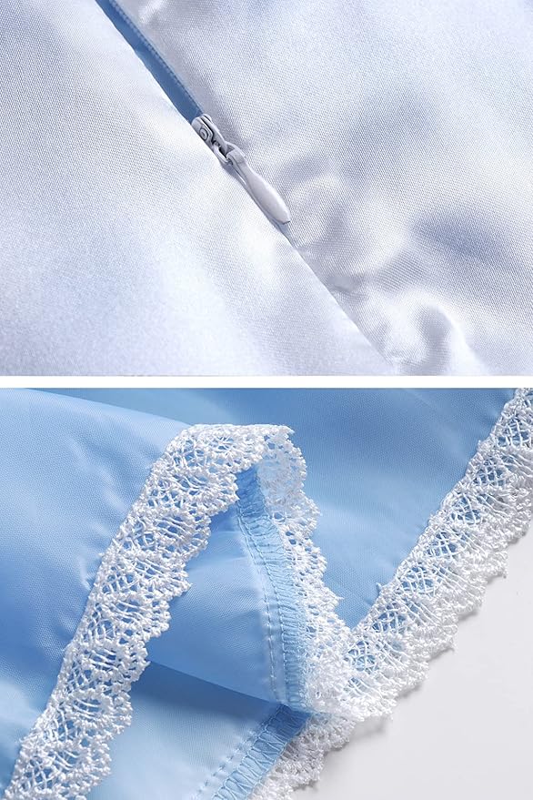 MYZLS Cinderella Princess Dress Girls Fancy Party Costume Christmas Cosplay Dress Up Outfit for 3-8 Years