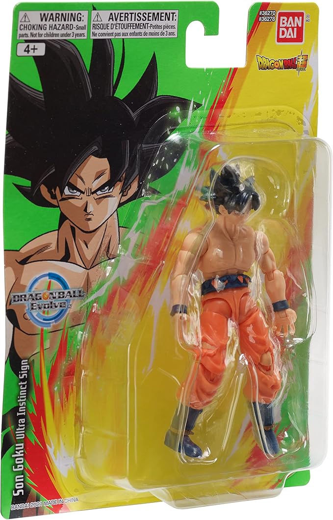 Bandai America - Dragon Ball Evolve 5 Action Figure Ultra Instinct Goku