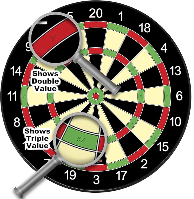 Magnetic Dart Board Game – 12pcs Kids Magnetic Darts Boys Toys Gifts Indoor Outdoor Games for Family and Friends – Safe Dart Game Set for All Ages 5 6 7 8 9 10 11 12 Year Old Kids and Adults