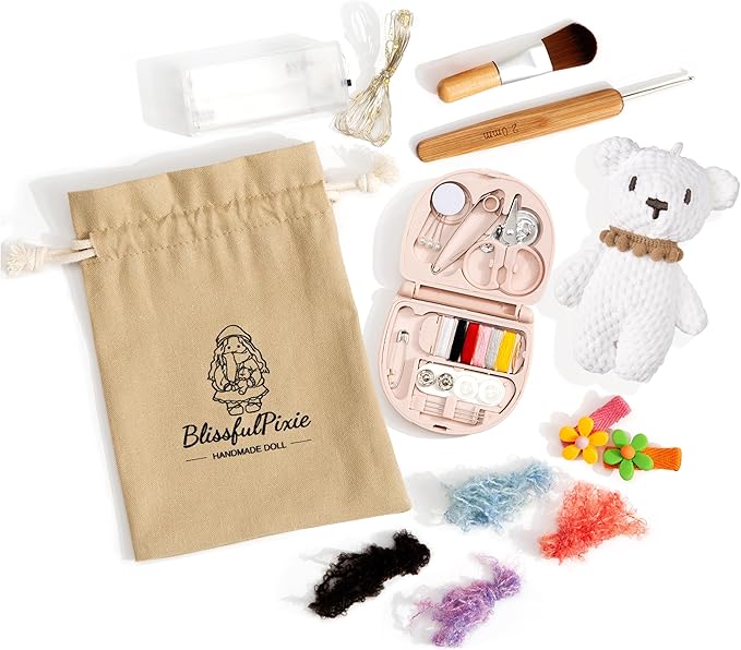 Waldorf Doll Handmade Rag Doll - Personalized Collectors Plush Doll for Kids Birthday Present with Beautiful Present Box-Ballerina 12"