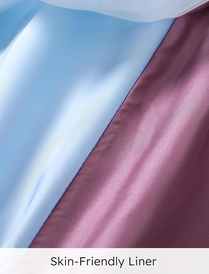 Disney Frozen Elsa Princess Cinderella Ariel Jasmine Rapunzel Baby/Toddler Dress, Ruffle Long-Sleeve Mesh Overlay Tulle Dress