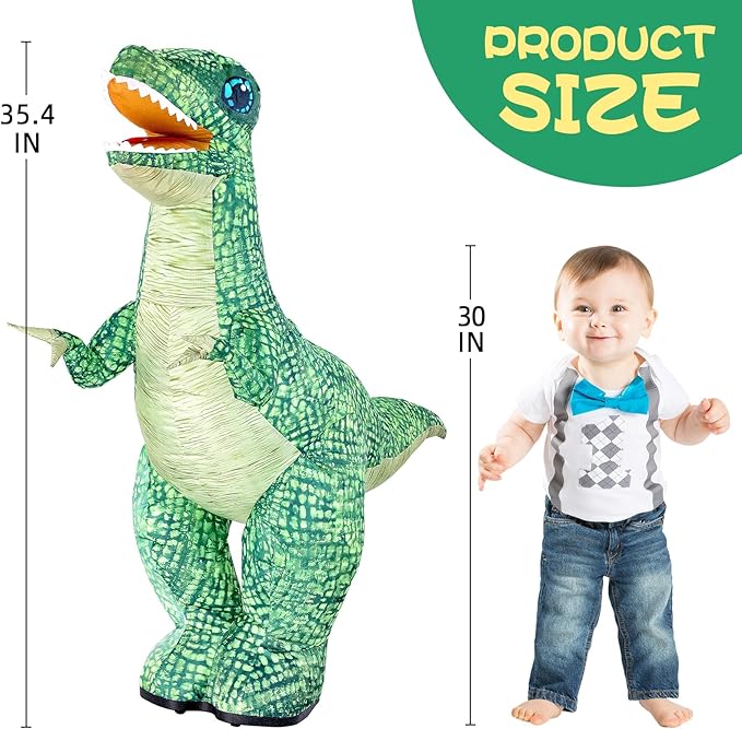 2.4GHZ Remote Control Inflatable Dinosaur Toy for Kids,Electric Toy Dinosaur with 360°Rotation,Forward & Backward,Rechargeable Walking Dinosaur Toy for Boys Kids Age 6-8 8-12 Birthday Gifts
