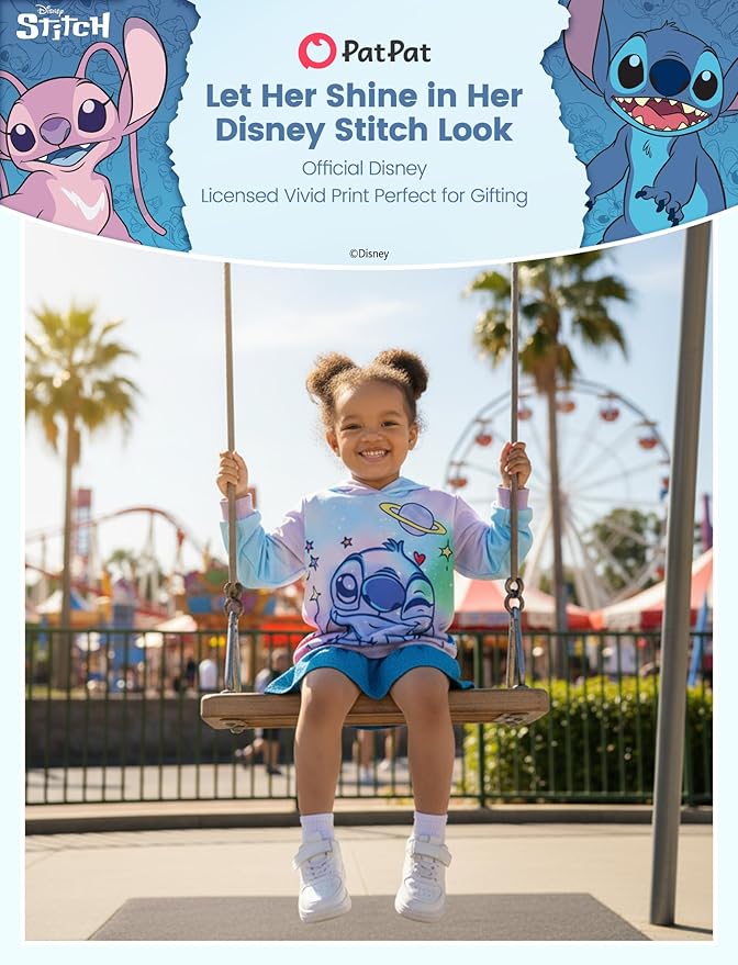 Disney Lilo & Stitch Minnie Mickey Spiderman Frozen Elsa Boys/Girls Hoodie Sweatshirt Graphic Pullover Tops Toddler-Big Kid