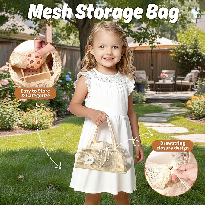 Kids Tea Party Set for Little Girl, Tea Sets for Toddler Pretend Play Food Kitchen Toy Accessories Gift for 3 4 5 6 Years Old Girls Boys (Pink)