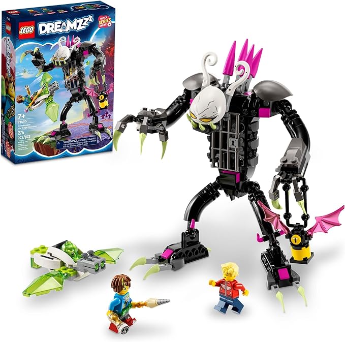 LEGO DREAMZzz Grimkeeper The Cage Monster Building Set - Toys for Boys & Girls, Age 9+ - Kids Toys W/ 2 Building Options & 2 Minifigures - 71455