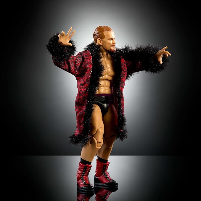 Mattel WWE Elite Action Figure & Accessories, Series #114 6-inch Collectible Ilja Dragunov with 25 Articulation Points & Swappable Hands