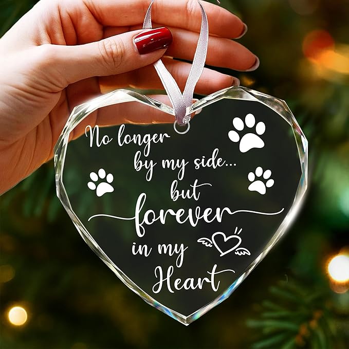 Pet Memorial Ornament for Christmas Tree - Unique Ornaments for Memory Keepsake - Ideal Gifts for pet Memorials - Pet Loss Gifts - A Ornament Reminder of Puppy Memories