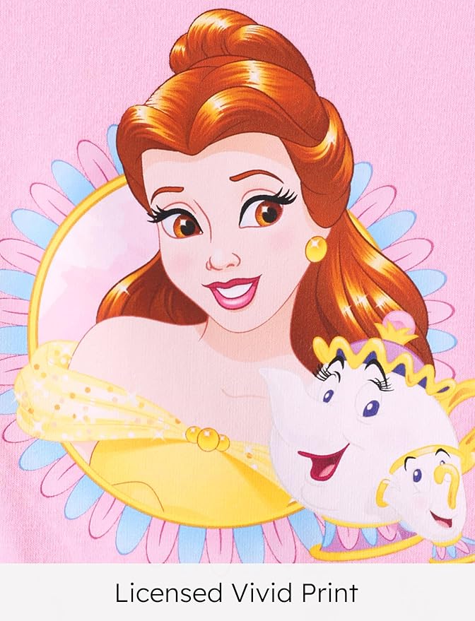 Disney Frozen Elsa Princess Cinderella Ariel Jasmine Rapunzel Baby/Toddler Dress, Ruffle Long-Sleeve Mesh Overlay Tulle Dress