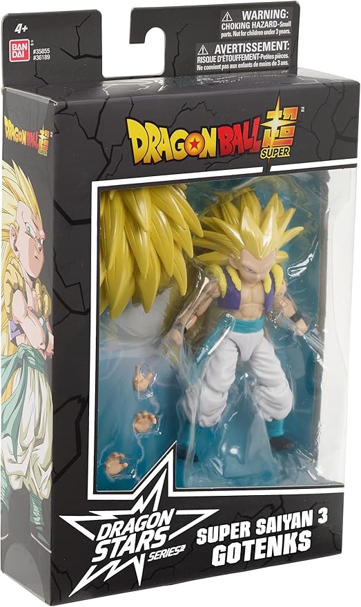 Dragon Ball Super - Dragon Stars - Super Saiyan 3 Gotenks, 6.5" Action Figure
