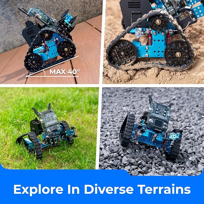 Makeblcok Rover Robotics Add-on Pack for mBot2