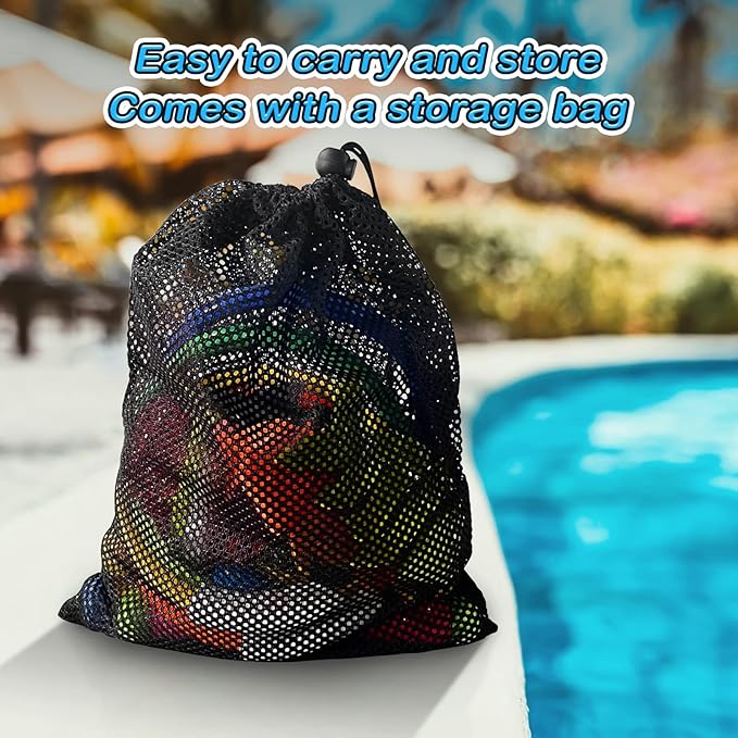 Jasonwell Pool Diving Toys Games - 25PCS Swimming Pool Toys with Dive Sticks and Rings Underwater Treasures Torpedo Bandits Fish Toy etc Fun Water Swim Toy for Boys Girls Adults Kids Teens