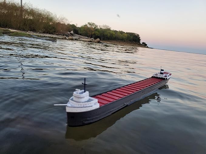 12" Prebuilt Display Model Ship (William Clay Ford 1ft Length Model)