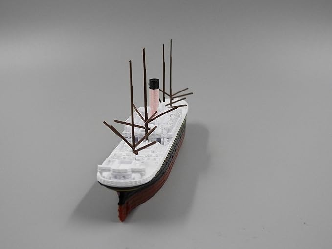 12" Prebuilt Display Model Ship (SS Californian 10" length Model with Torpedos (4ct))