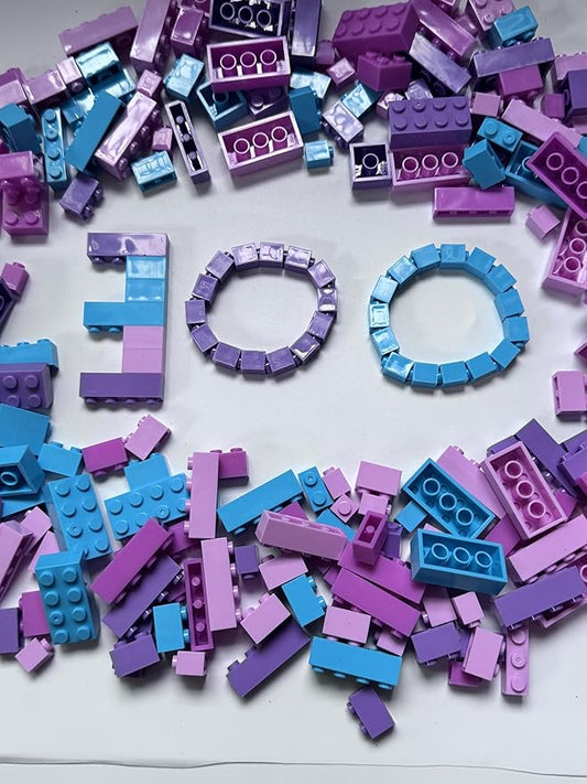 300 Pieces Friend Girls Building Bricks, Bulk Small Bricks for Building, Compatible with Lego Parts and Pieces, Creative Building Block Toys for Girls Ages 6 7 8 9 10 Year Old