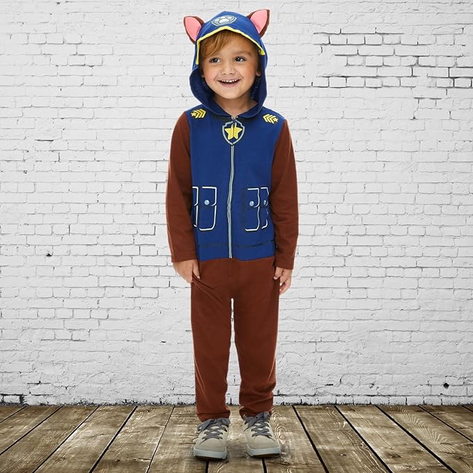 Paw Patrol Chase Marshall Skye Zuma Rubble Zip Up Cosplay Coverall Infant to Big Kid