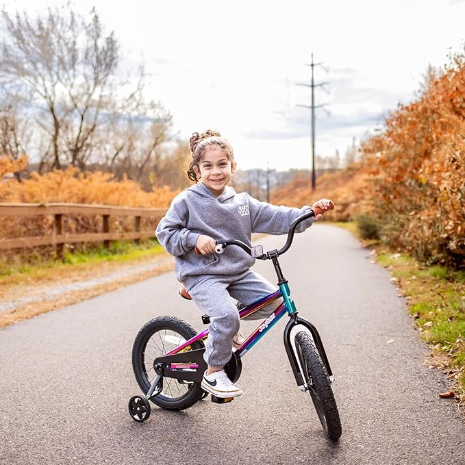 JOYSTAR Kids Bike for Ages 2-12 Years Old Boys Girls, 12-20 Inch BMX Style Kid's Bikes with Training Wheels, Children Bicycle for Kids and Toddler, Multiple Colors