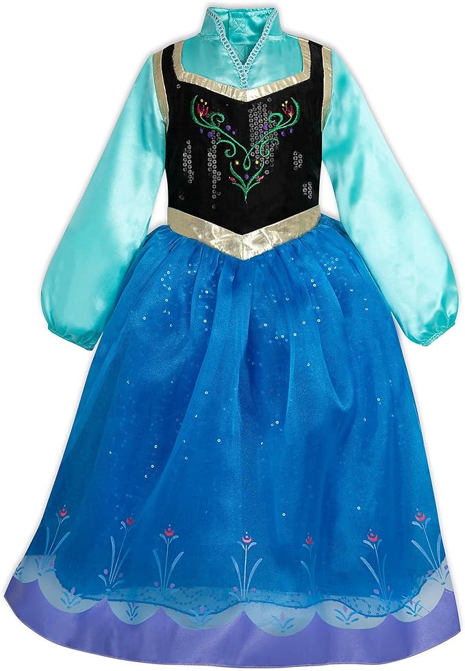 DISNEY STORE Official Princess Halloween Costume for Kids - Disney Princess Dresses - Dress up Clothes for Pretend Play