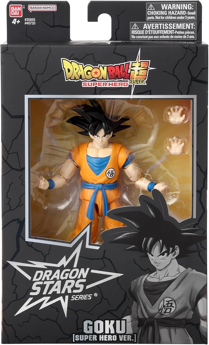 Dragon Stars Series - Dragon Ball Super: Super Hero - Goku, 6.5" Action Figure